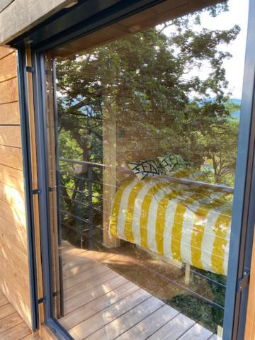 Le Moonloft Insolite Tiny-House Dans Les Arbres & 1 Seance De Sauna Pour 2 Avec Vue Panoramique Osenbach Exterior photo