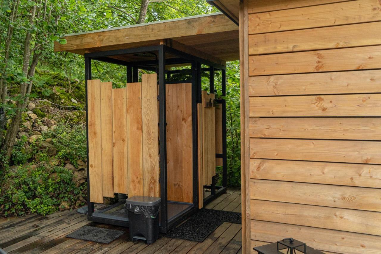 Le Moonloft Insolite Tiny-House Dans Les Arbres & 1 Seance De Sauna Pour 2 Avec Vue Panoramique Osenbach Exterior photo