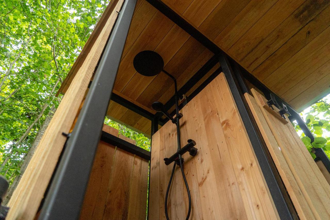 Le Moonloft Insolite Tiny-House Dans Les Arbres & 1 Seance De Sauna Pour 2 Avec Vue Panoramique Osenbach Exterior photo