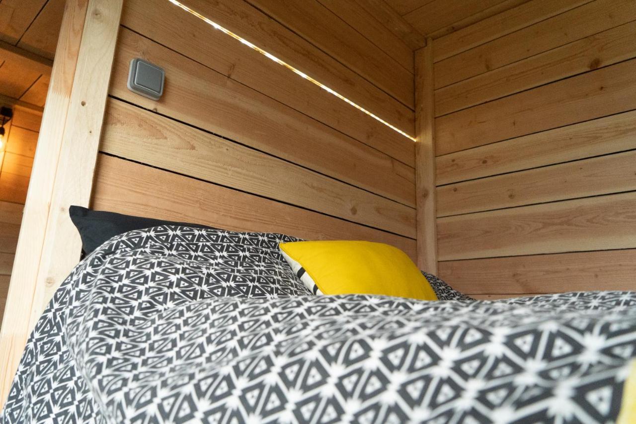 Le Moonloft Insolite Tiny-House Dans Les Arbres & 1 Seance De Sauna Pour 2 Avec Vue Panoramique Osenbach Exterior photo